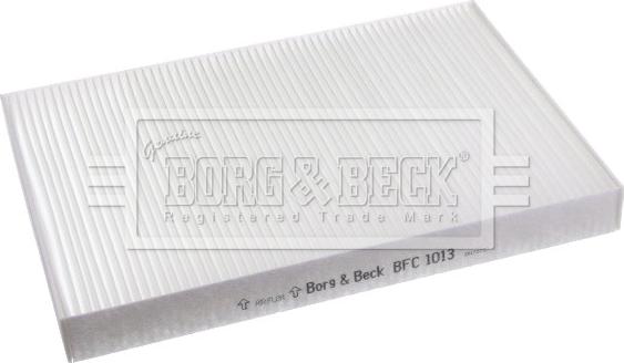 Borg & Beck BFC1013 - Фільтр, повітря у внутрішній простір autocars.com.ua