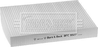 Borg & Beck BFC1027 - Фільтр, повітря у внутрішній простір autocars.com.ua