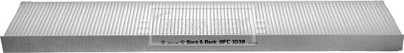 Borg & Beck BFC1038 - Фільтр, повітря у внутрішній простір autocars.com.ua