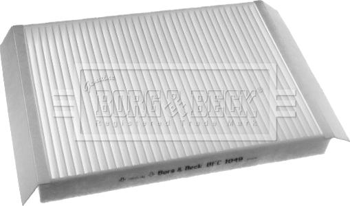 Borg & Beck BFC1049 - Фильтр воздуха в салоне autodnr.net