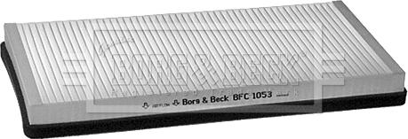 Borg & Beck BFC1053 - Фильтр воздуха в салоне autodnr.net