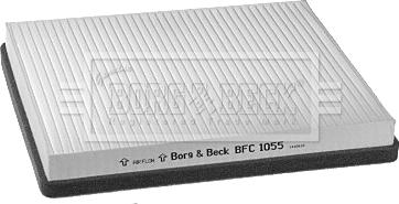 Borg & Beck BFC1055 - Фільтр, повітря у внутрішній простір autocars.com.ua