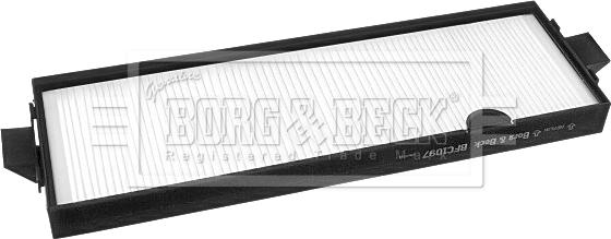 Borg & Beck BFC1097 - Фільтр, повітря у внутрішній простір autocars.com.ua