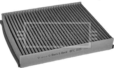 Borg & Beck BFC1115 - Фільтр, повітря у внутрішній простір autocars.com.ua