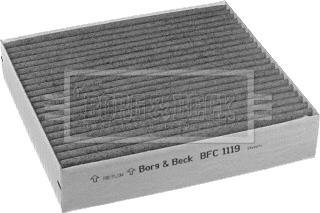Borg & Beck BFC1119 - Фильтр воздуха в салоне autodnr.net