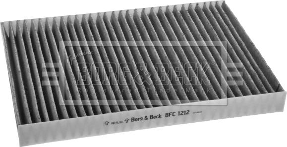 Borg & Beck BFC1212 - Фильтр воздуха в салоне autodnr.net