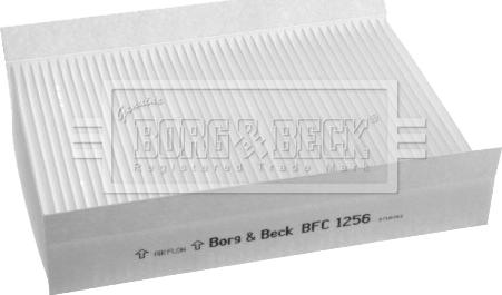 Borg & Beck BFC1256 - Фільтр, повітря у внутрішній простір autocars.com.ua