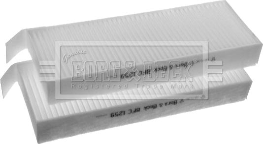 Borg & Beck BFC1259 - Фильтр воздуха в салоне autodnr.net