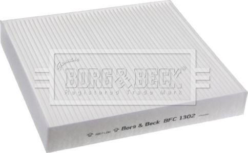 Borg & Beck BFC1302 - Фільтр, повітря у внутрішній простір autocars.com.ua