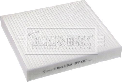 Borg & Beck BFC1317 - Фильтр воздуха в салоне avtokuzovplus.com.ua