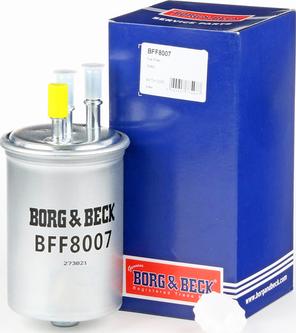 Borg & Beck BFF8007 - Паливний фільтр autocars.com.ua