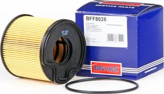 Borg & Beck BFF8028 - Топливный фильтр avtokuzovplus.com.ua