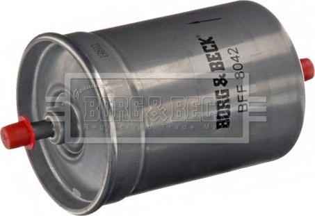 Borg & Beck BFF8042 - Топливный фильтр avtokuzovplus.com.ua
