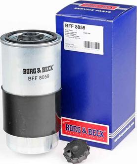 Borg & Beck BFF8059 - Паливний фільтр autocars.com.ua