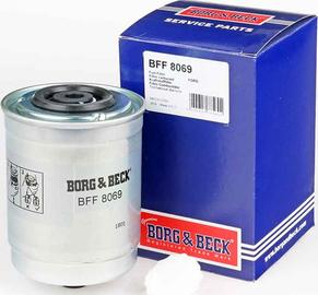 Borg & Beck BFF8069 - Паливний фільтр autocars.com.ua
