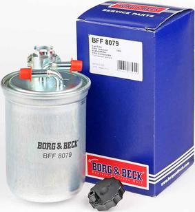 Borg & Beck BFF8079 - Паливний фільтр autocars.com.ua