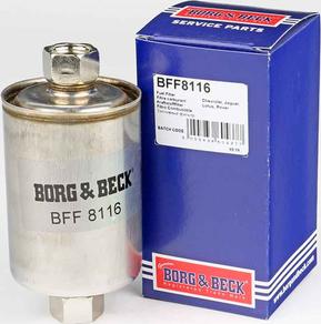 Borg & Beck BFF8116 - Топливный фильтр avtokuzovplus.com.ua