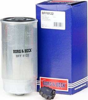 Borg & Beck BFF8122 - Паливний фільтр autocars.com.ua