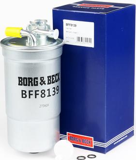 Borg & Beck BFF8139 - Топливный фильтр avtokuzovplus.com.ua