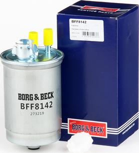 Borg & Beck BFF8142 - Паливний фільтр autocars.com.ua