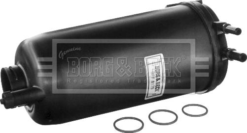 Borg & Beck BFF8175 - Паливний фільтр autocars.com.ua