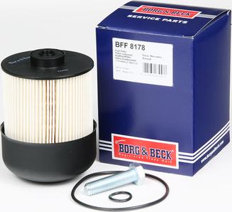 Borg & Beck BFF8178 - Топливный фильтр autodnr.net