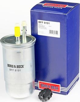 Borg & Beck BFF8191 - Топливный фильтр autodnr.net