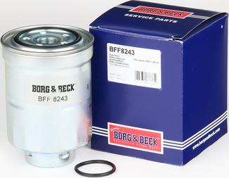 Borg & Beck BFF8243 - Паливний фільтр autocars.com.ua