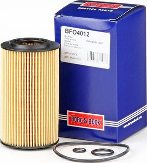 Borg & Beck BFO4012 - Масляный фильтр autodnr.net