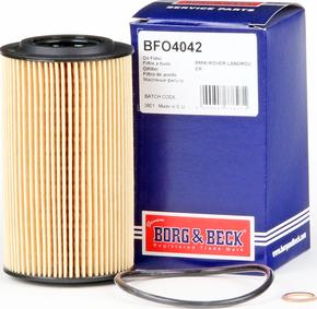 Borg & Beck BFO4042 - Масляный фильтр autodnr.net