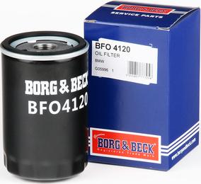 Borg & Beck BFO4120 - Масляный фильтр avtokuzovplus.com.ua