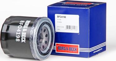 Borg & Beck BFO4198 - Масляный фильтр avtokuzovplus.com.ua