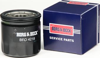 Borg & Beck BFO4218 - Масляний фільтр autocars.com.ua