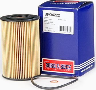 Borg & Beck BFO4222 - Масляный фильтр autodnr.net