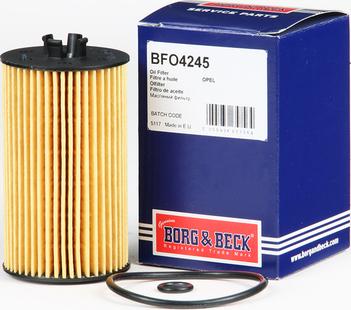 Borg & Beck BFO4245 - Масляный фильтр autodnr.net