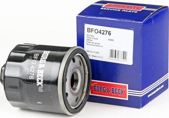 Borg & Beck BFO4276 - Масляний фільтр autocars.com.ua