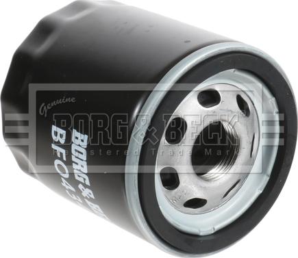 Borg & Beck BFO4344 - Масляний фільтр autocars.com.ua