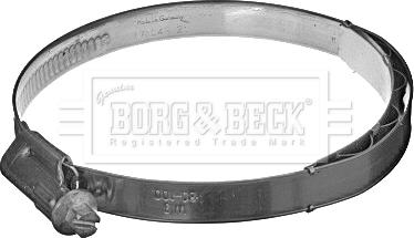 Borg & Beck BHC1006S - Хомут, воздушный шланг компрессора autodnr.net