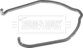 Borg & Beck BHC2013S - Хомут, воздушный шланг компрессора avtokuzovplus.com.ua
