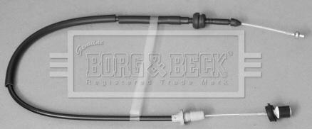 Borg & Beck BKA1107 - Тросик газу autocars.com.ua