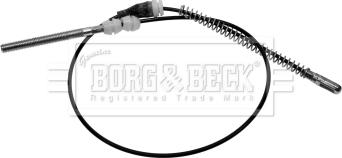 Borg & Beck BKB1000 - Тросик, cтояночный тормоз autodnr.net