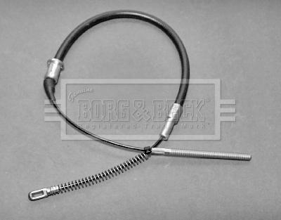 Borg & Beck BKB1028 - Трос, гальмівна система autocars.com.ua