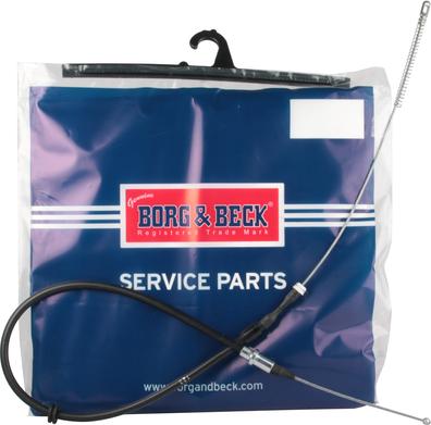 Borg & Beck BKB1030 - Трос, гальмівна система autocars.com.ua