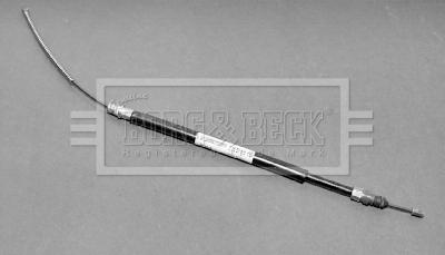 Borg & Beck BKB1046 - Тросик, cтояночный тормоз avtokuzovplus.com.ua