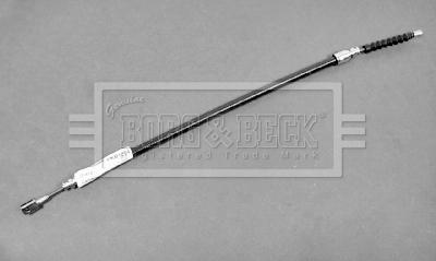 Borg & Beck BKB1054 - Тросик, cтояночный тормоз avtokuzovplus.com.ua