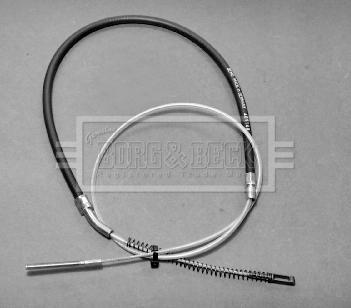 Borg & Beck BKB1058 - Трос, гальмівна система autocars.com.ua