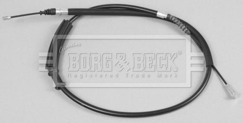 Borg & Beck BKB1067 - Трос, гальмівна система autocars.com.ua