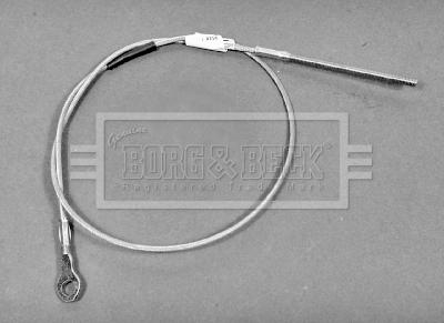 Borg & Beck BKB1069 - Тросик, cтояночный тормоз avtokuzovplus.com.ua
