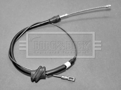 Borg & Beck BKB1072 - Тросик, cтояночный тормоз autodnr.net