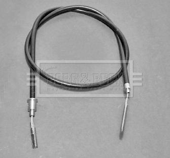 Borg & Beck BKB1105 - Трос, гальмівна система autocars.com.ua